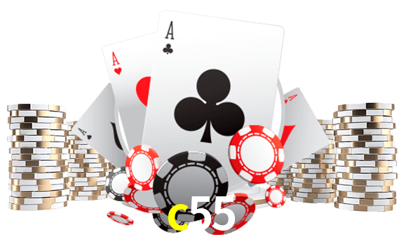 Jogue jogos de pôquer em c55